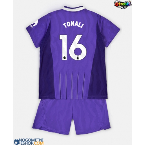 Otroški Nogometni dresi Tottenham Hotspur Sandro Tonali #16 Tretji 2026-27 Kratek Rokav (+ Kratke hlače)